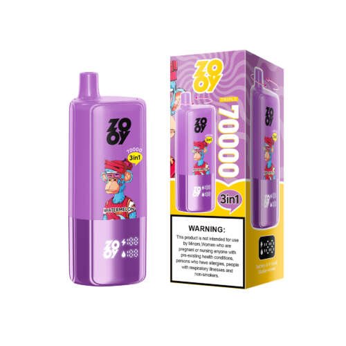 ZOOY TRIPLE 70000 – Vape 3-en-1 Premium